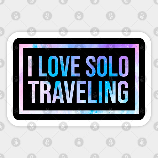 solo traveling , sailing and canoeing , retro hippie van beach surfer longboard aloha Sticker by  Funny .designs123